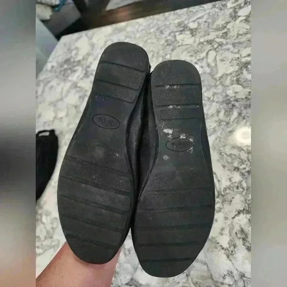 VINTAGE COACH BLACK PENNY LOAFERS FLATS SHOES PREPPY "OPAL" SZ 7 B - Picture 3 of 6